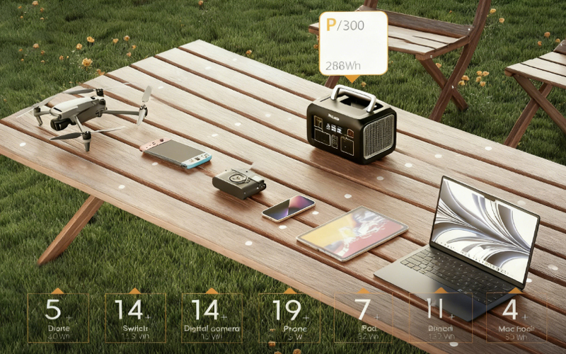 Portable Power Station P300|300W