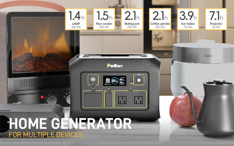 Portable Power Station B600|600W|Wireless Charging|Bidirectional Inverter