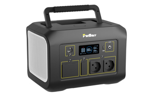 Portable Power Station B600|600W|Wireless Charging|Bidirectional Inverter