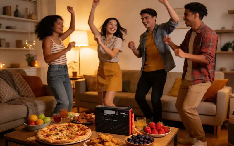 Portable Power Station P100A/E Plus|100W|with Bluetooth speaker