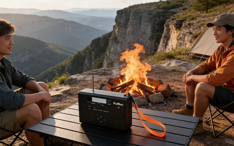 Portable Power Station P100A/E Plus|100W|with Bluetooth speaker