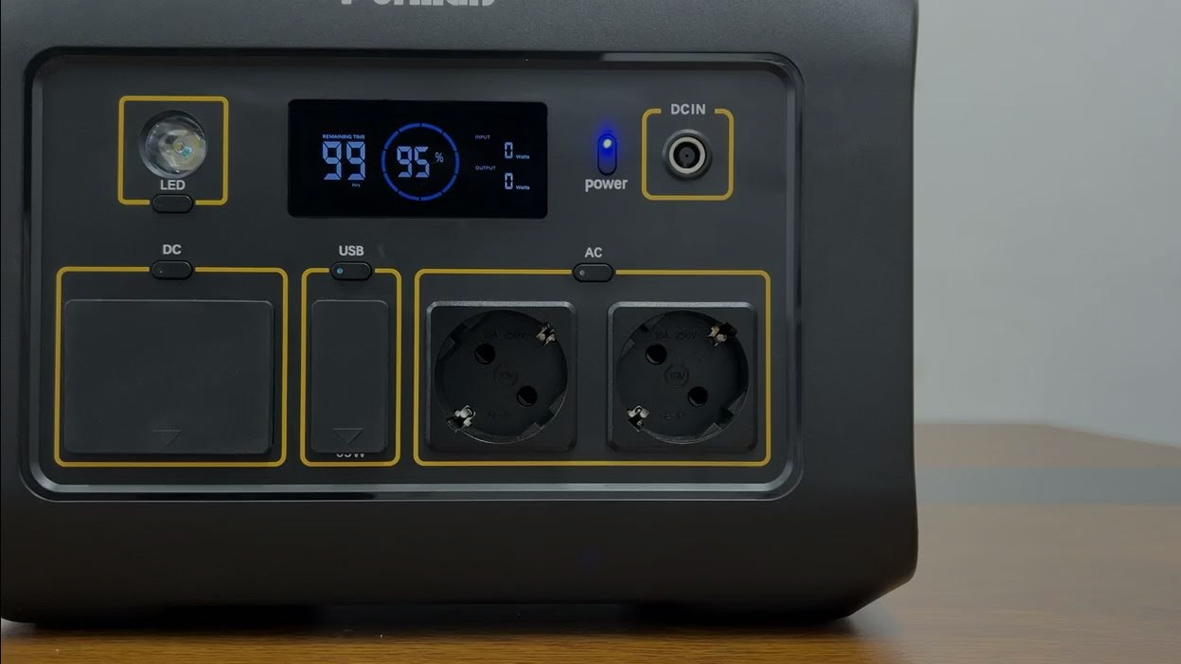 Solar Mobile Power Generator B600A/E | 600W|Bidirectional Inverter