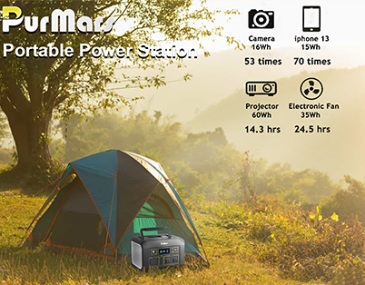 Emergency Essential Power —— Purmars Portable Power Supply