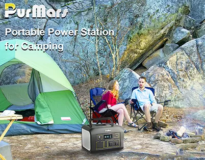 ​​Outdoor Emergency All-in-One Solution! PurMars Portable Power Station's Multi-Scenario Practical Magic (Camping/Driving/Home Use All Covered)​​