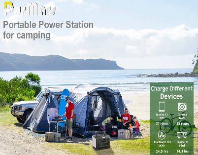 A beach vacation is not complete without a mobile power supply