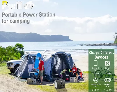 A beach vacation is not complete without a mobile power supply