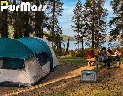 Purmars 1200w Portable Power Bank, Your Camping Adventure's Power Guardian!
