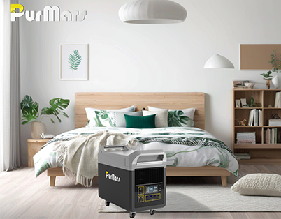 New choice for balcony energy storage, 2400Wh power supply, green living starts with me!