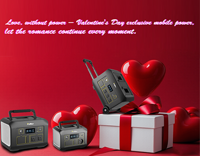 Love's Energy Portable Power Station, Valentine's Day Special - Fuel your sweet time