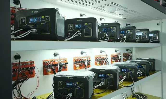 Aging Test for Energy Storage Power Supplies