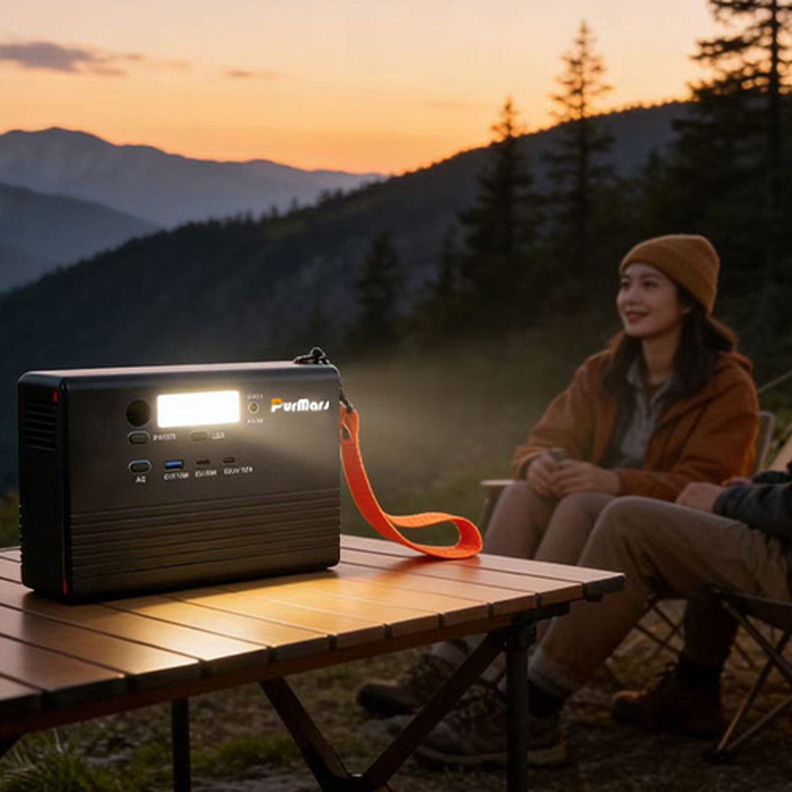 Portable Outdoor Power Station P100A/E | 100W