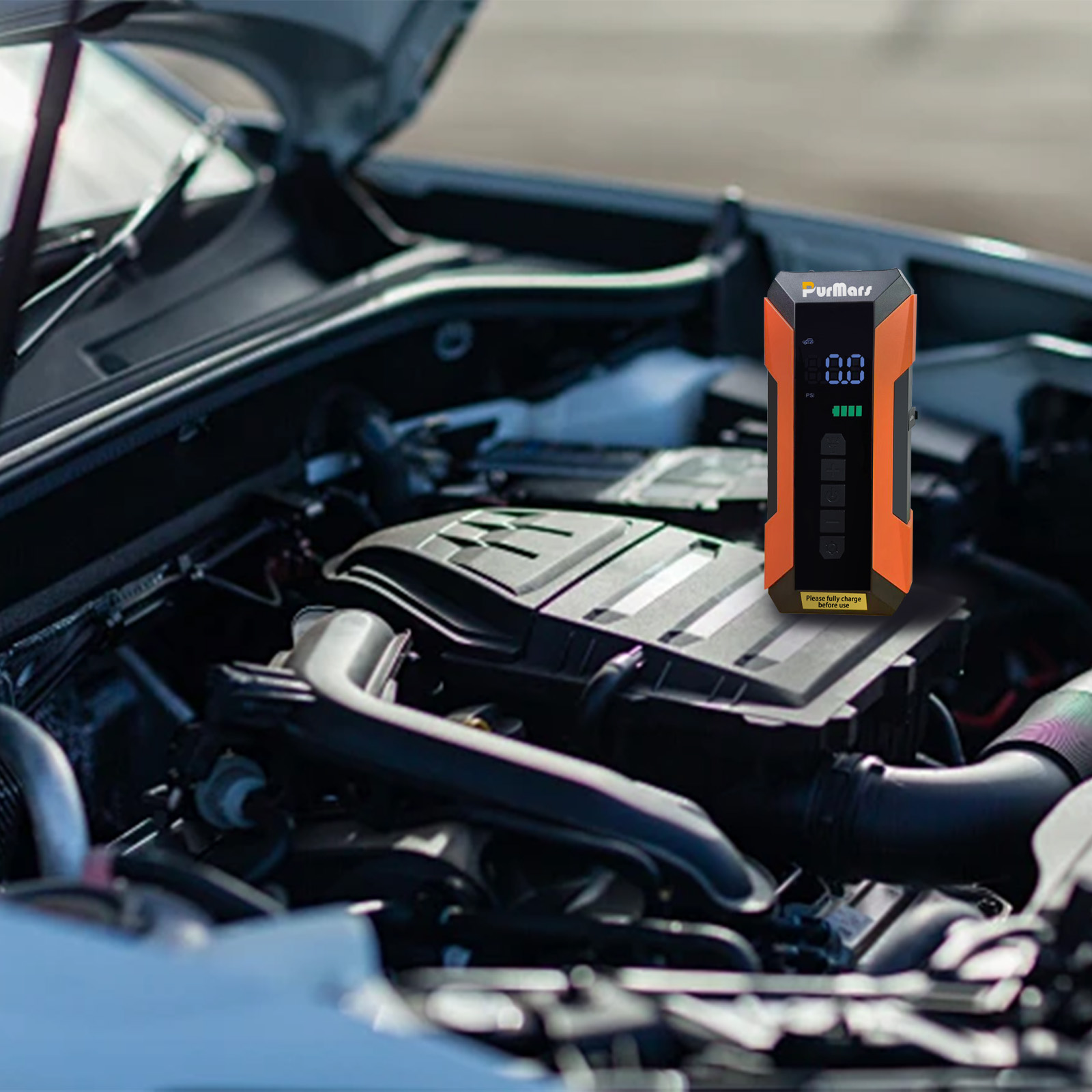 2 IN 1Jump Starter & Tire Inflator