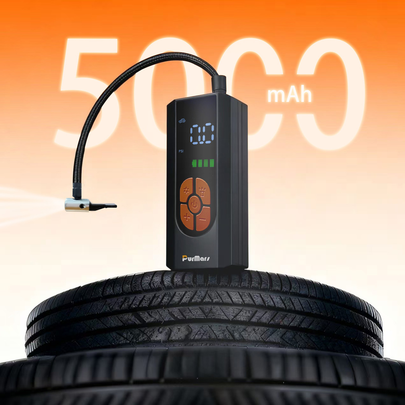 rechargeable air pump for car tires