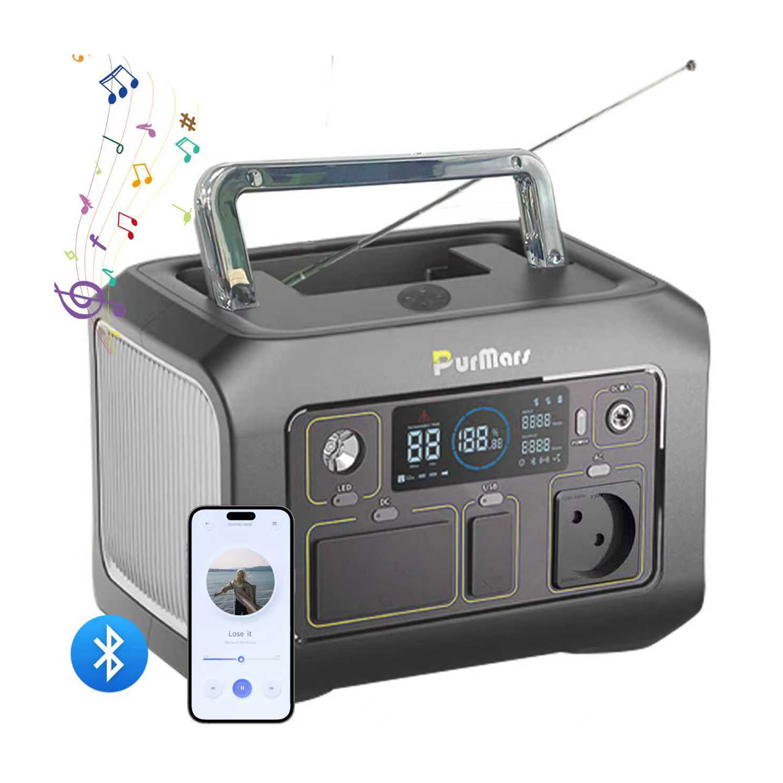 Portable Power Station P300 Plus