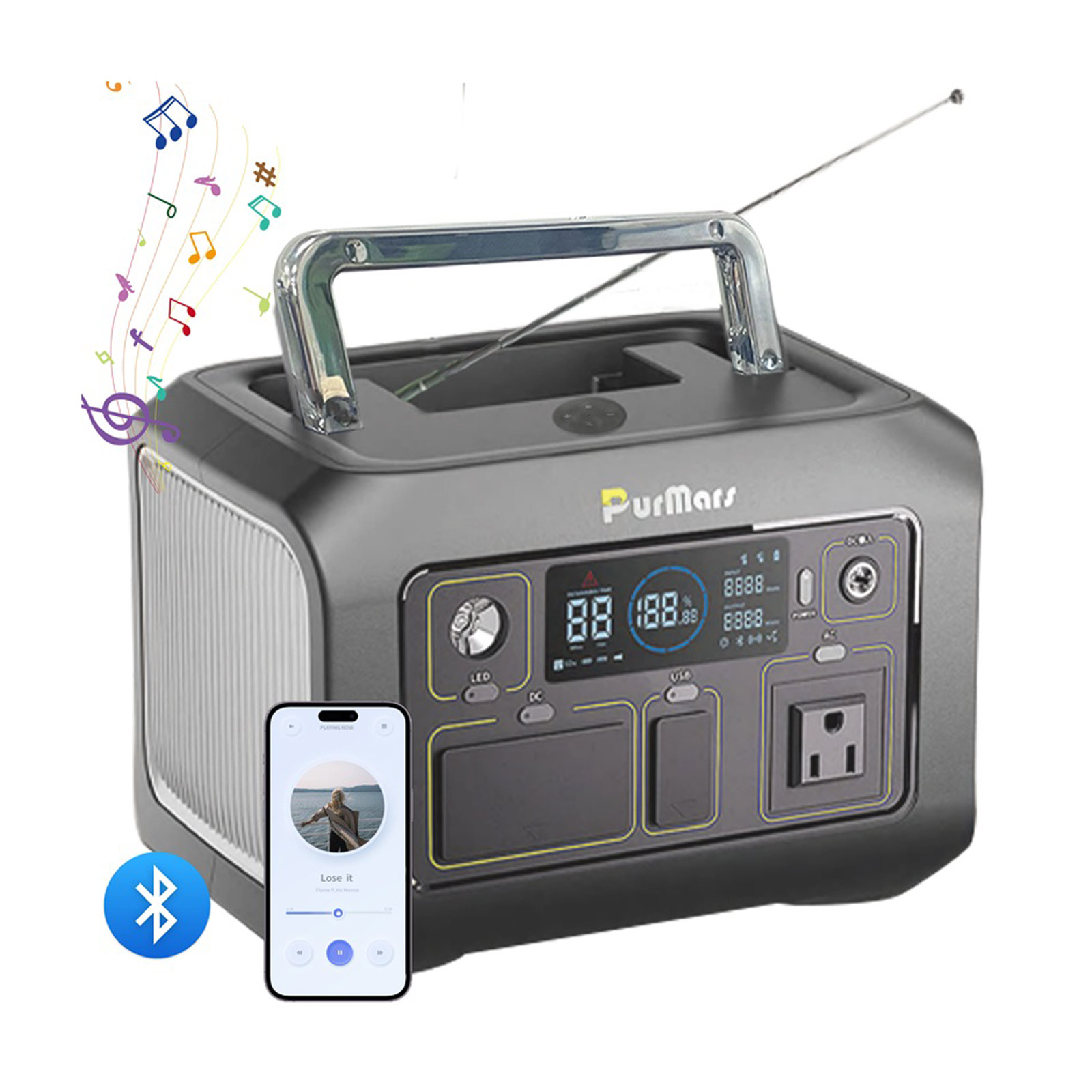 Portable Power Station P300A Plus