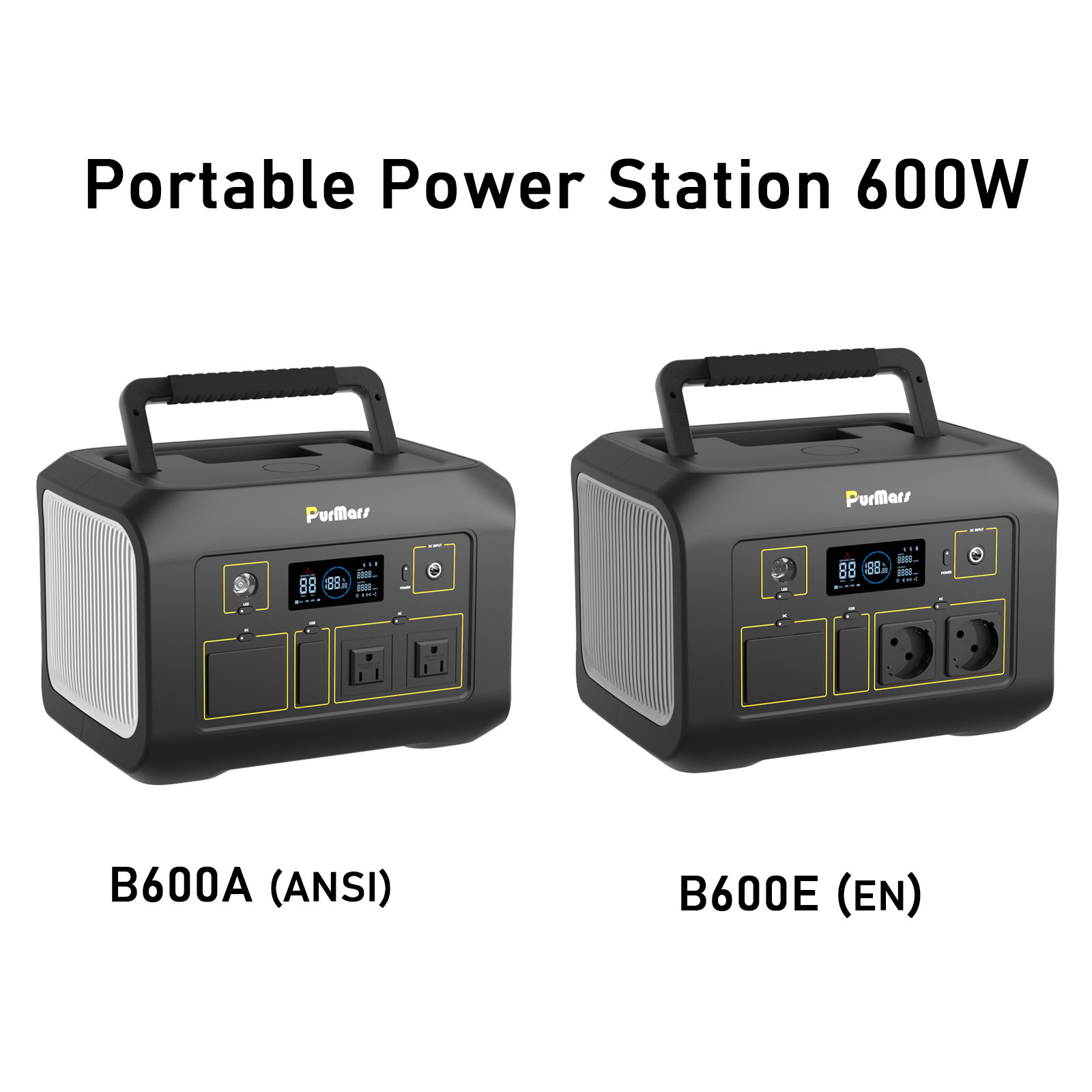 Portable power station B600A/E | 600w