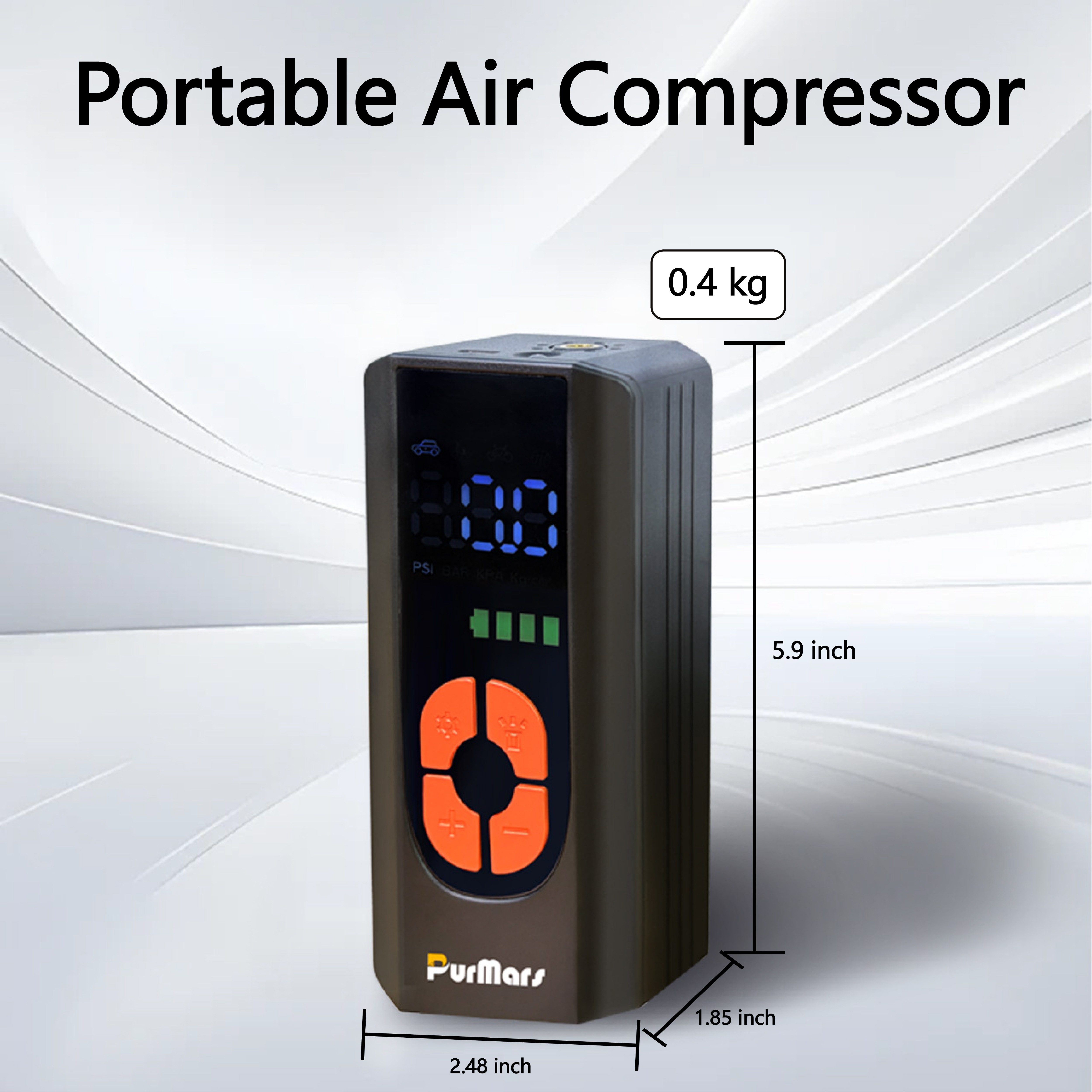 rechargeable air pump for car tires