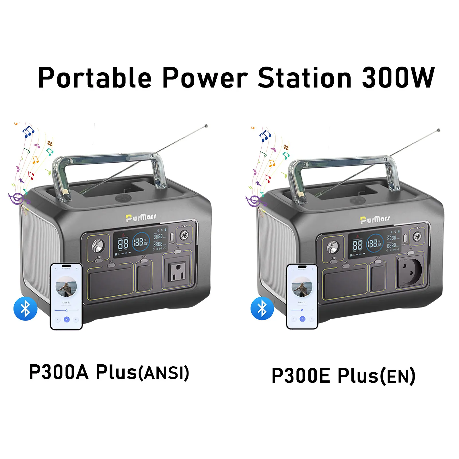 Emergency backup power P300A/E-Plus