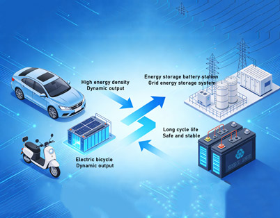 Differences Between Power Batteries and Energy Storage Batteries