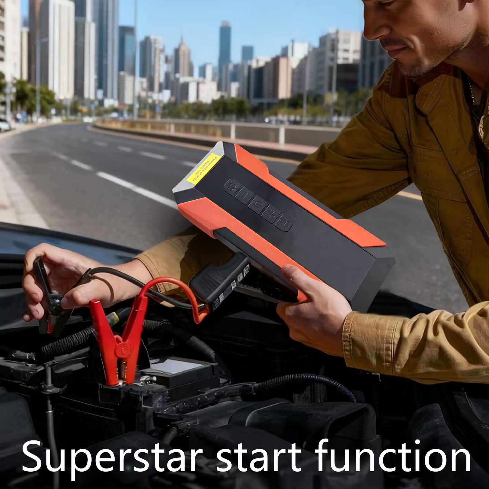2 IN 1Jump Starter & Tire Inflator