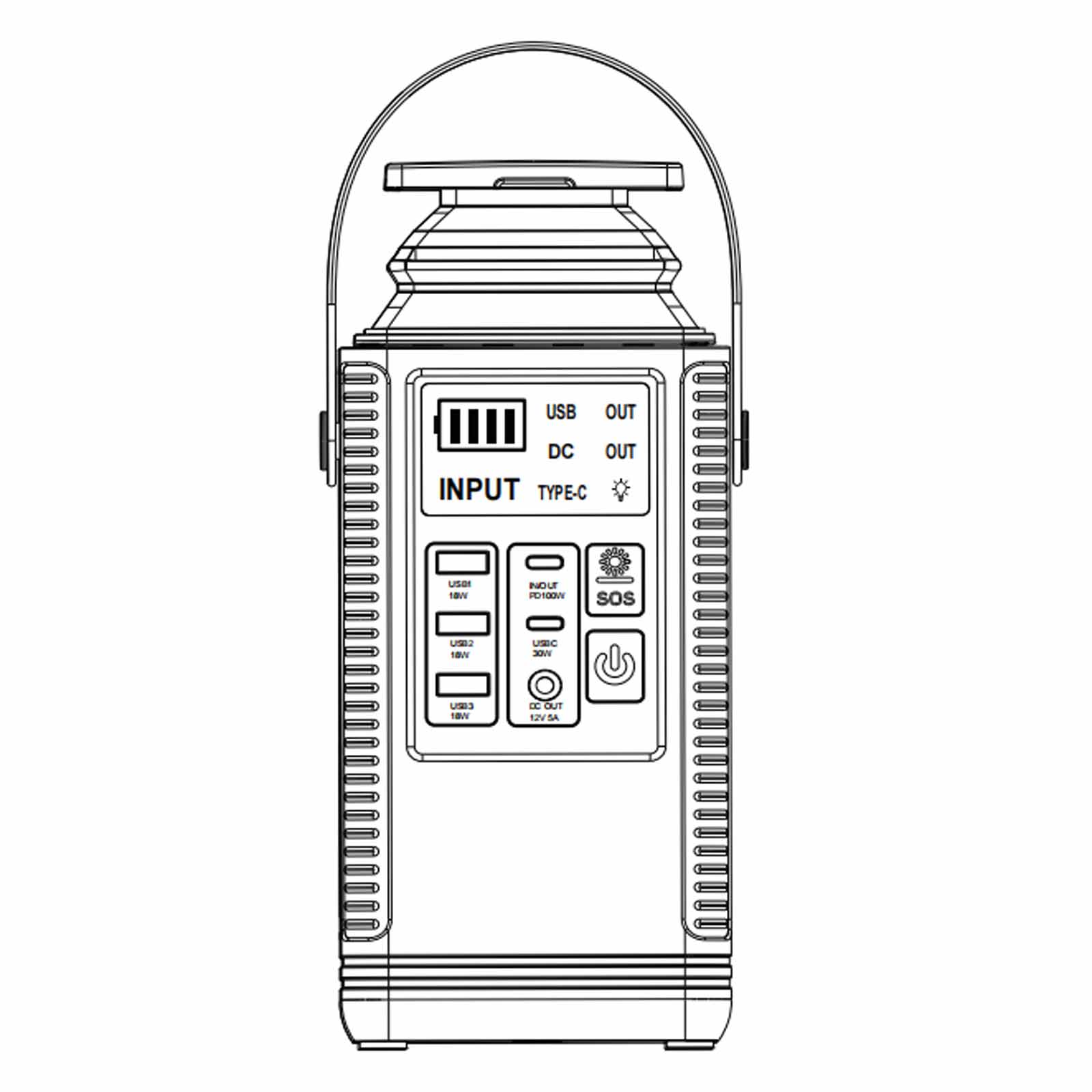 Multifunctional Portable Power Station