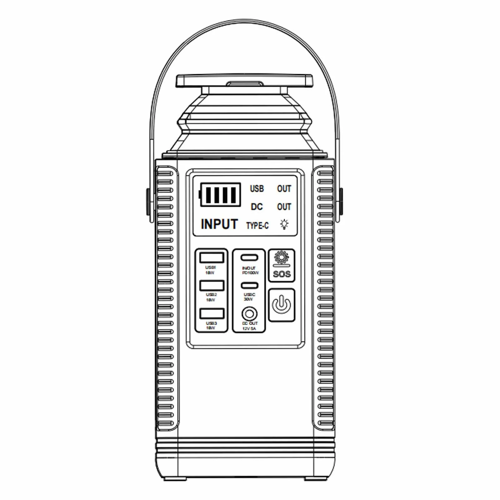 Multifunctional Portable Power Station