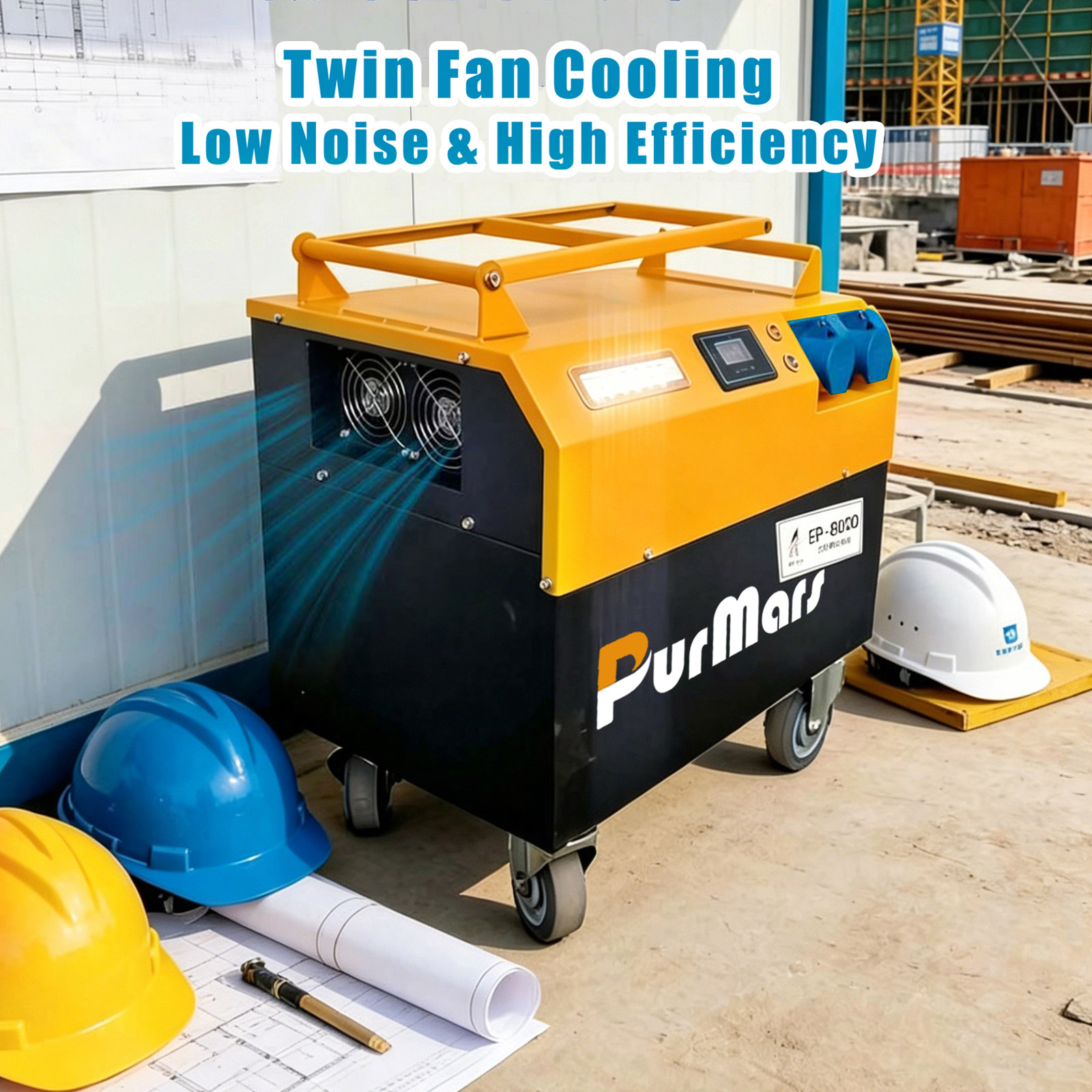Jobsite portable power station 220V 5000W | EP8000