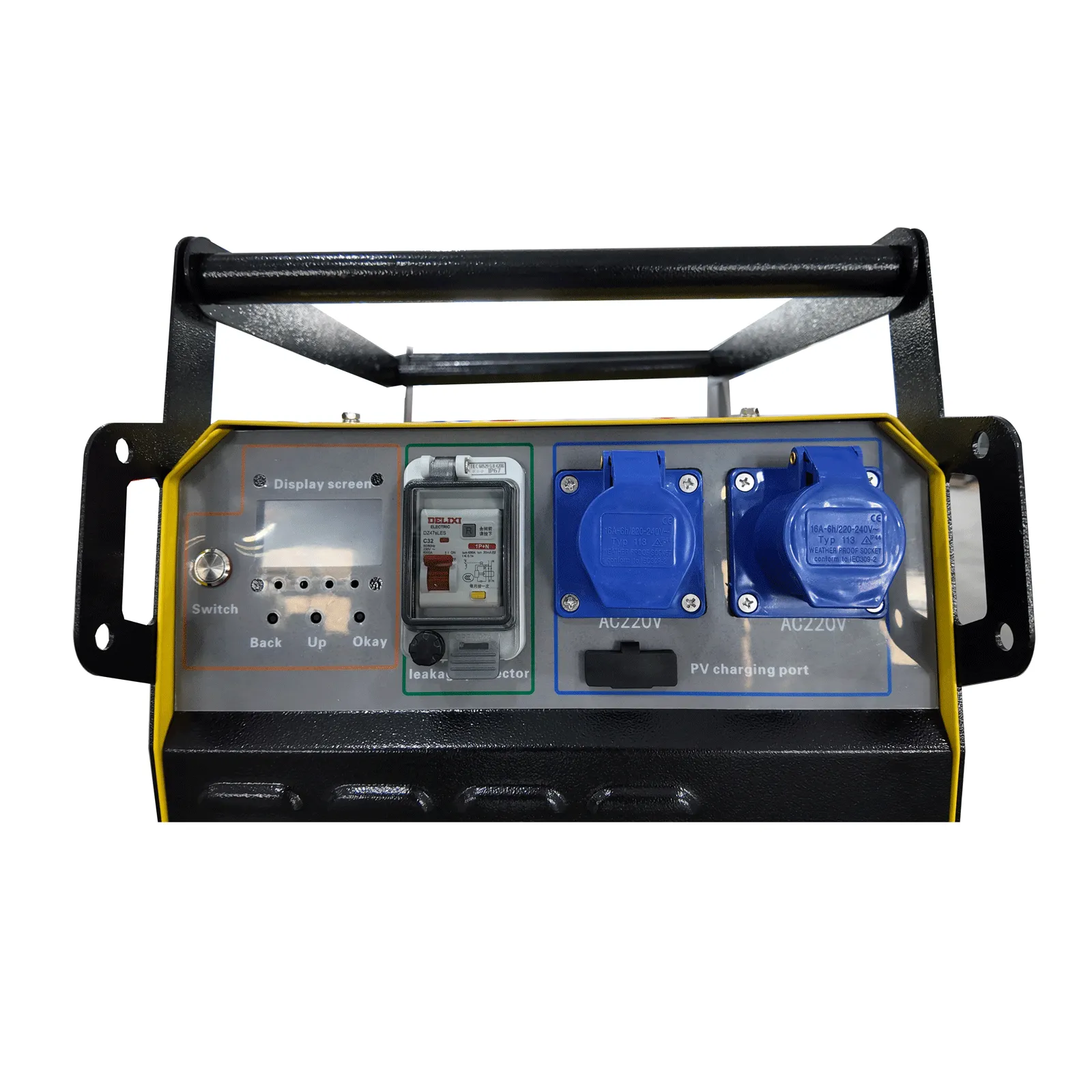 outdoor worksite off‑grid power solution